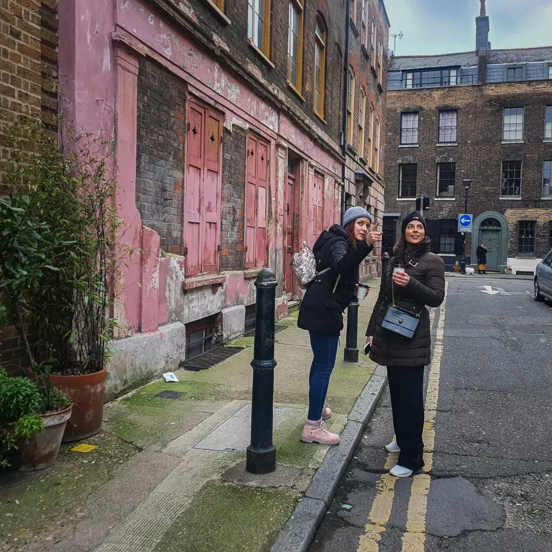 Hidden Shoreditch alleyway